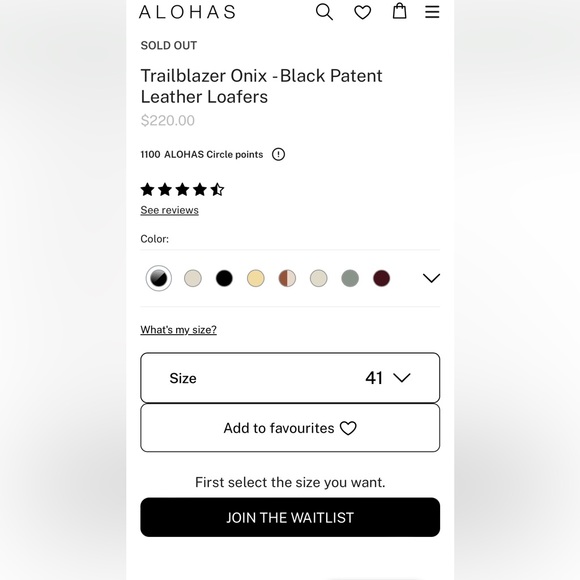 ALOHAS Platform Leather Loafers size 41 Brand New, never worn out!! - Picture 8 of 8